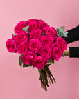 Romantischer Rosenstrauß Pink Floyd