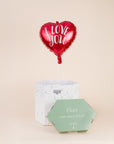 Heliumballon - Herz "I Love You"