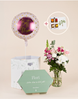 Mutter Überraschungsset Blumen und Ballon
