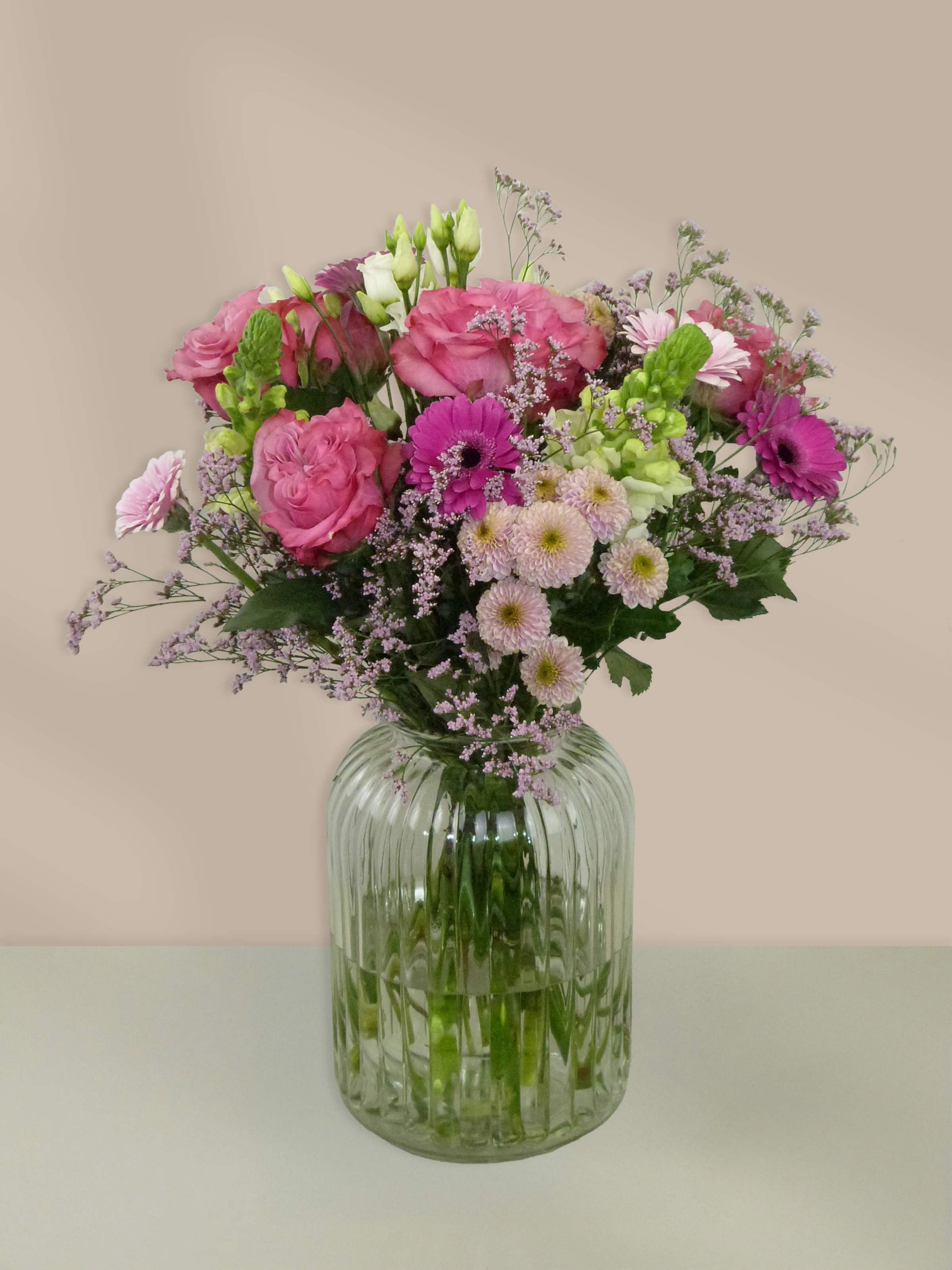 Blumenstrauß Pink Paradise – Frischer Strauß in Pink und Lila online kaufen und liefern lassen