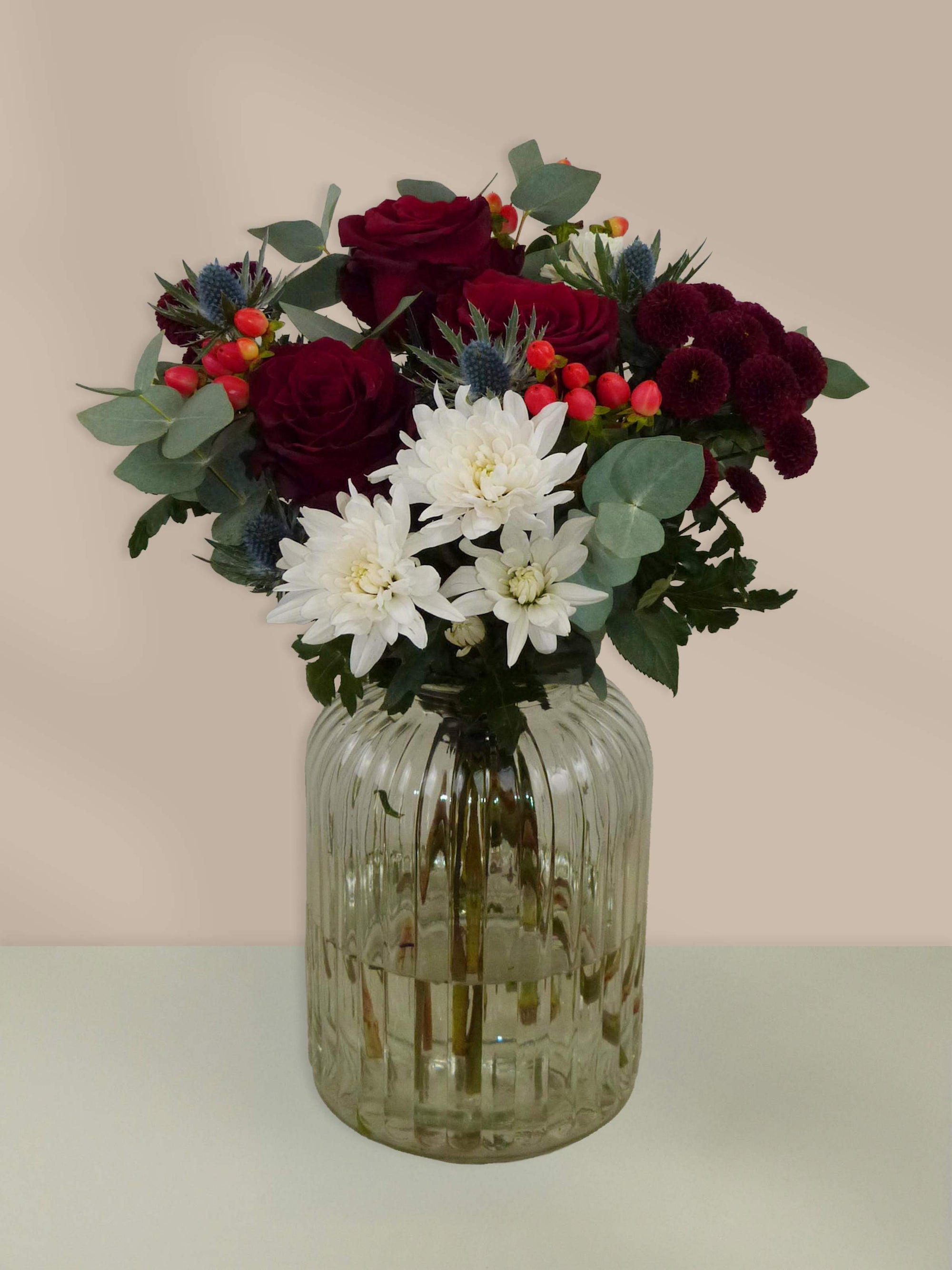 Mystic Red Blumenstrauß – Elegante Blumen in Rot für besondere Anlässe einfach online kaufen