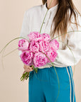 Rosa Pfingstrosen