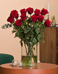 Rosenstrauß rot - Weihnachten
