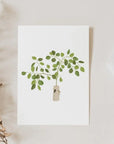 Grußkarte - Eukalyptuszweig