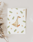 Grußkarte Gans