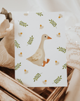Grußkarte Gans