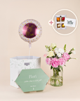 Mutter Überraschungsset Blumen und Ballon