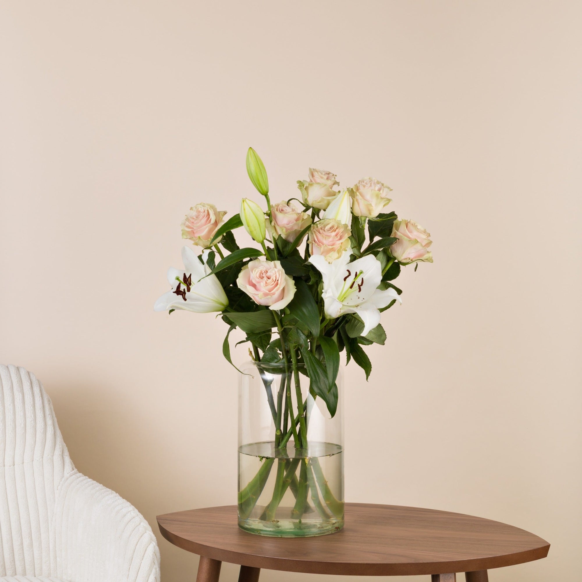 Blush Lily Rosen-Lilien-Strauss - mittlere Groesse