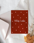 Grußkarte Alles Liebe