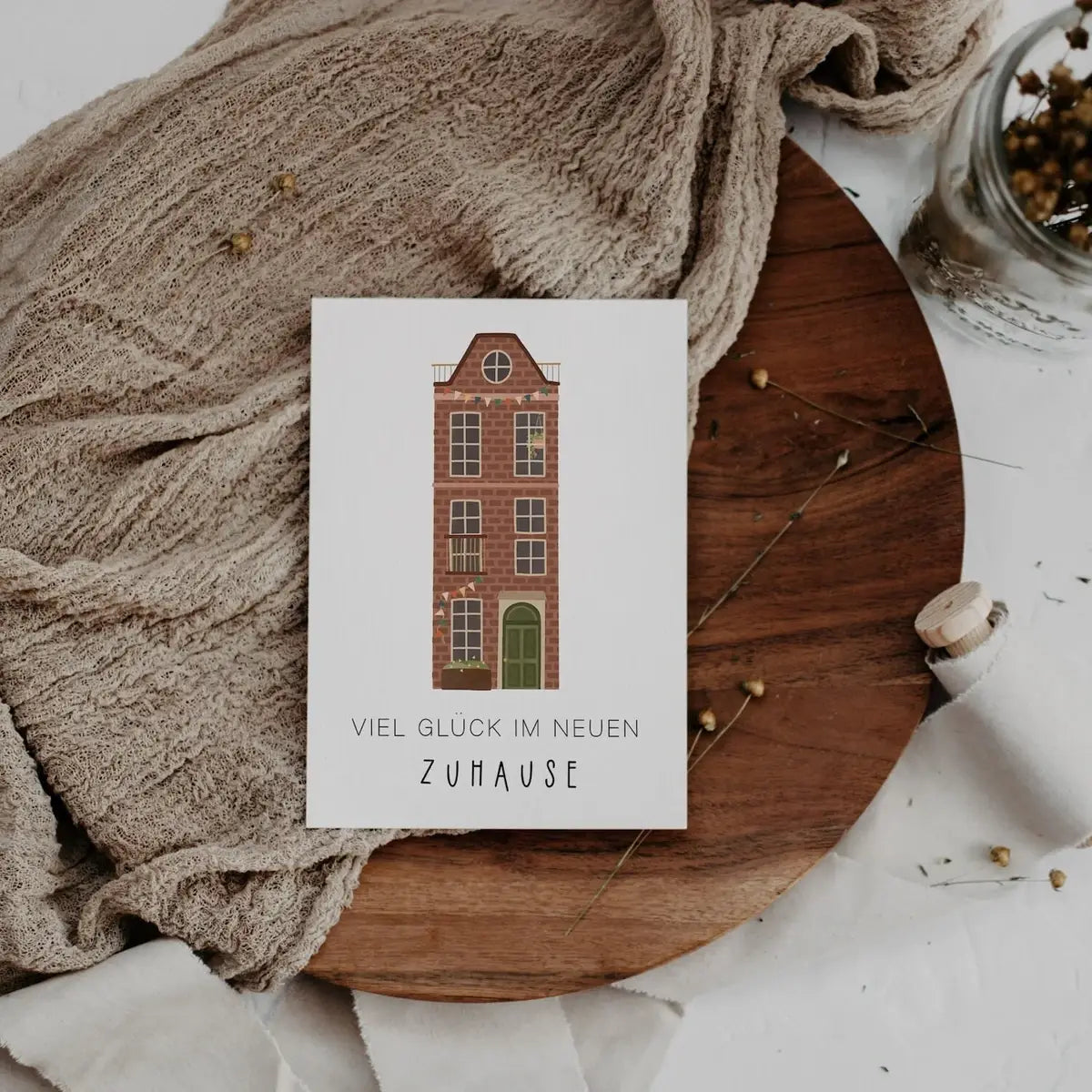 Grußkarte - New Home