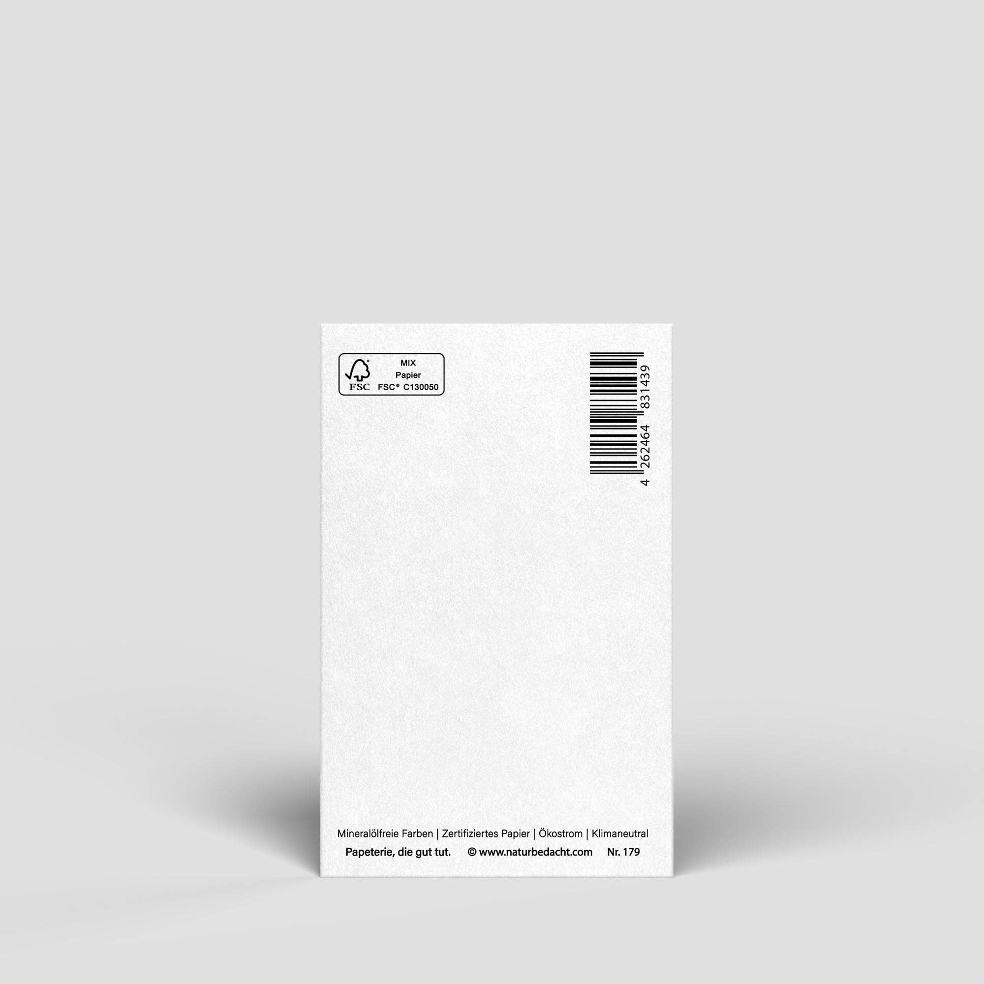 Grußkarte - Portion Liebe