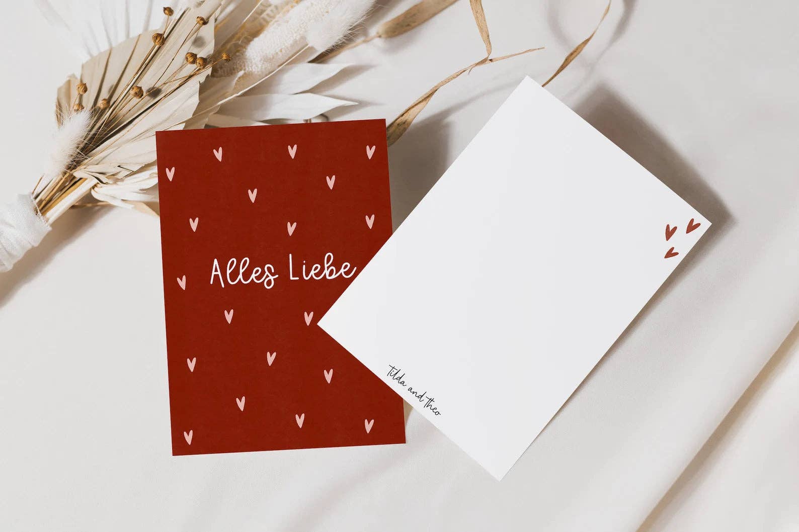 Grußkarte Alles Liebe