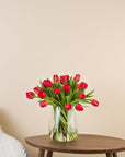 Roter Tulpenstrauss