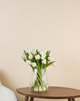 Weisser Tulpenstrauss