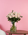 Liebevoller Rosenstrauß Rosa