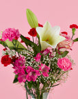 Romantischer Blumenstrauß Set